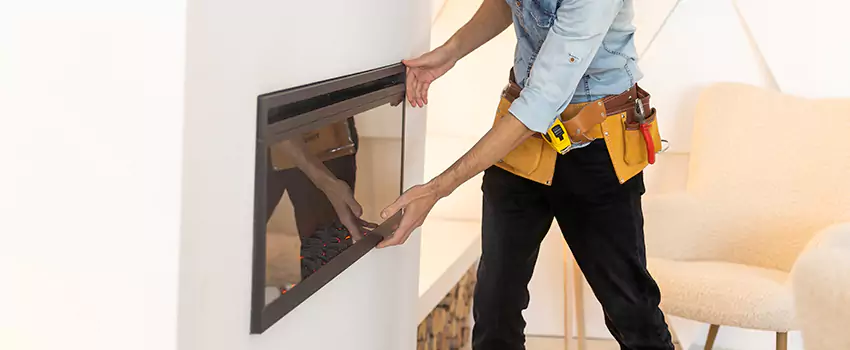 Metal Fireplace Installation in Delano, California
