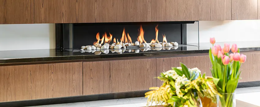 Double-height Fireplace Design Refurbishment in Delano, California