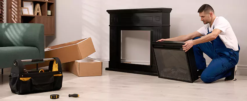 Old Rusted Metal Fireplace Repair And Replacement in Delano, CA